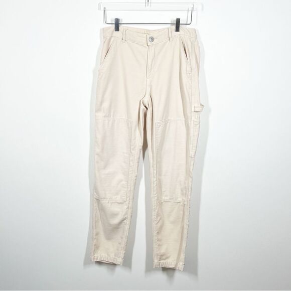 American Eagle Women’s Size 8 Long Tall 90’s Straight Painter Beige Jeans Pants - Picture 12 of 12